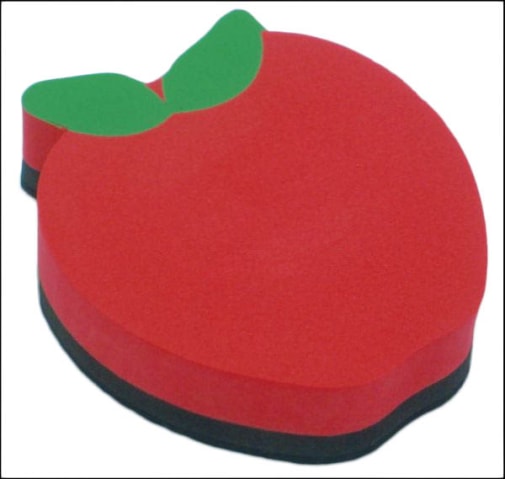Magnetic Whiteboard Eraser - Apple