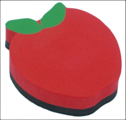 Magnetic Whiteboard Eraser - Apple