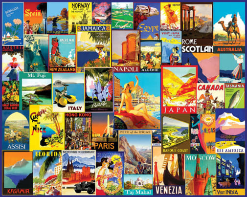 World Tour Puzzle (1000 Piece)