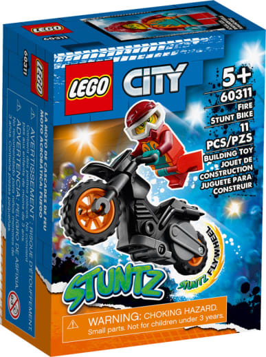 LEGO City Stunt Fire Stunt Bike (60311)