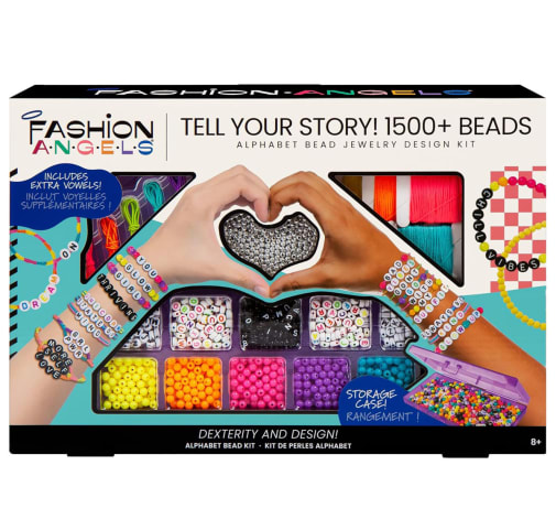 Tell Your Story: Alphabet Beads Jewelry Design Kit