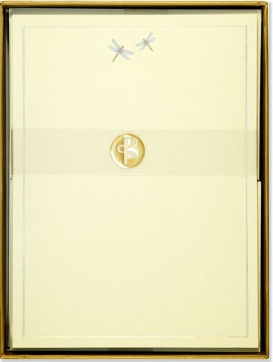 Blue Dragonflies Boxed Stationery