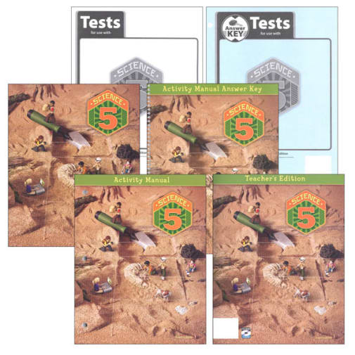 BJU Press Science 5 Home School Kit 4th Edition (updated)
