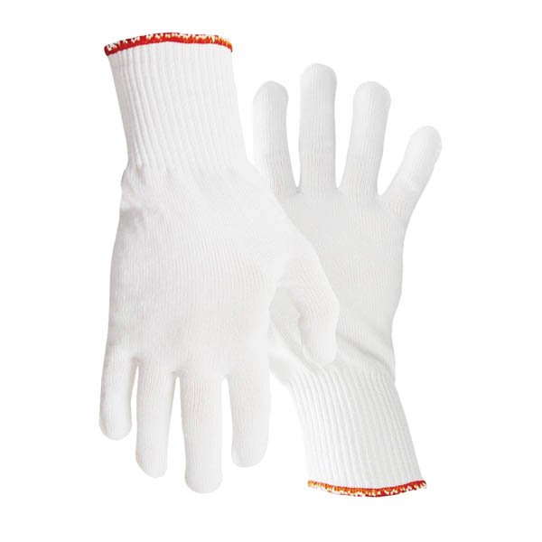 Cut Resistant Glove Liner M321 Scepter Full-Finger Polyester / Stainless Steel White Small MK 1116996