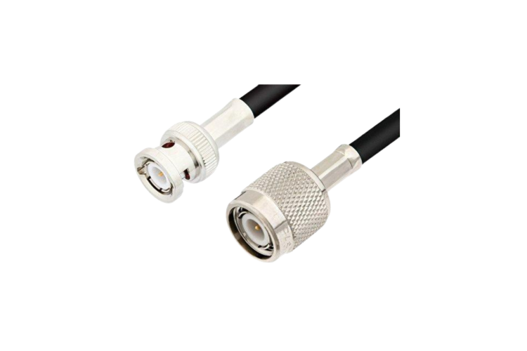 BNC male straight to TNC male straight RG58U PVC cable 20Feet
