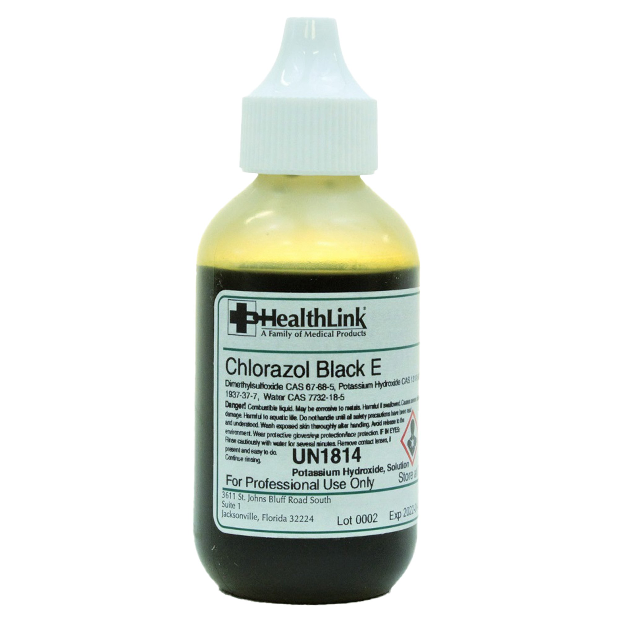 EDM 3 Chlorazol Black E Stain, 2-ounce bottle MK 507635