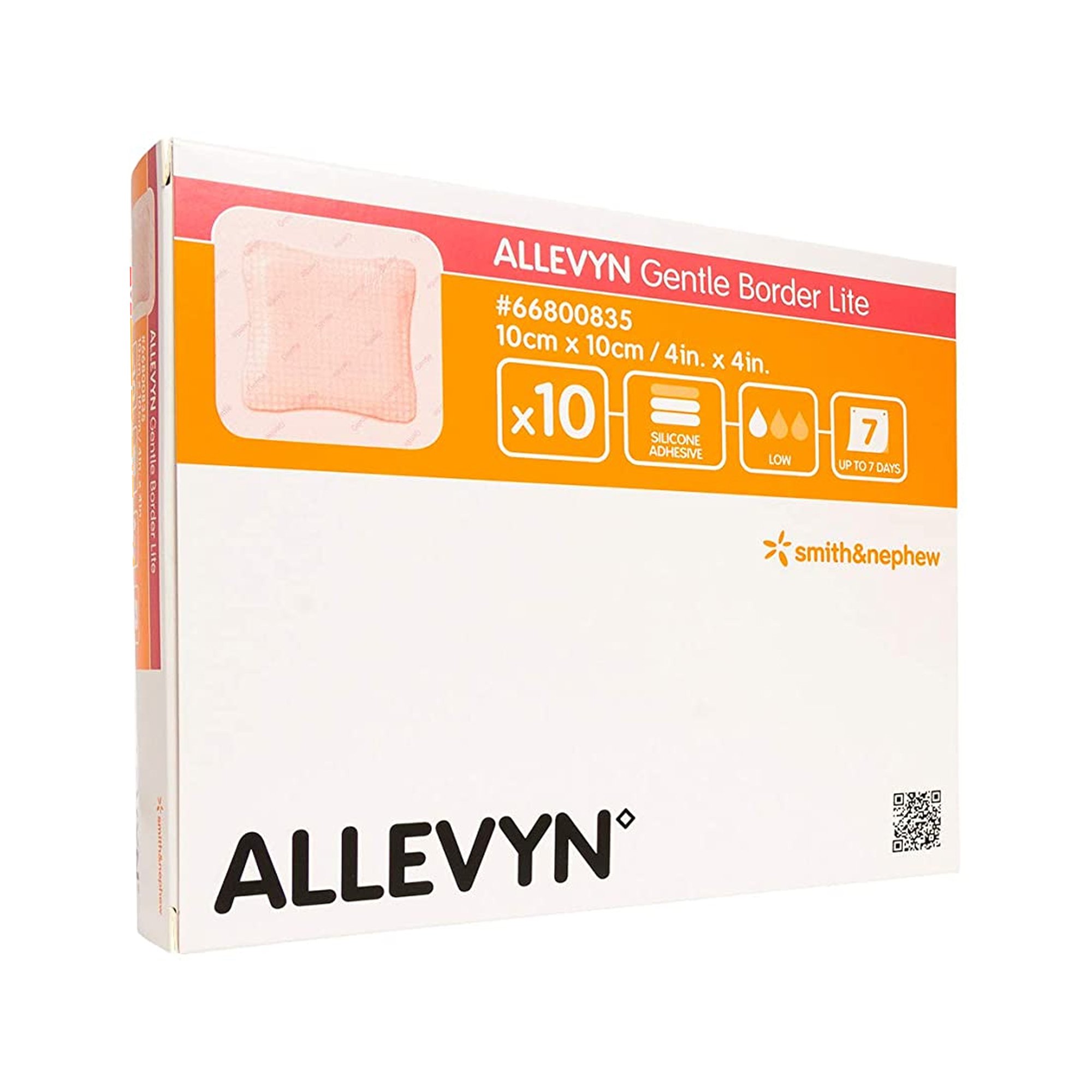 Allevyn Gentle Border Lite, 10 x 10 Centimeter MK 767992