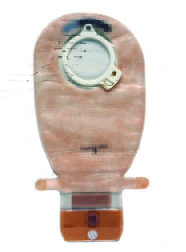 Assura Original 2-Piece Transparent Ostomy Pouch, Red Match MK 544626