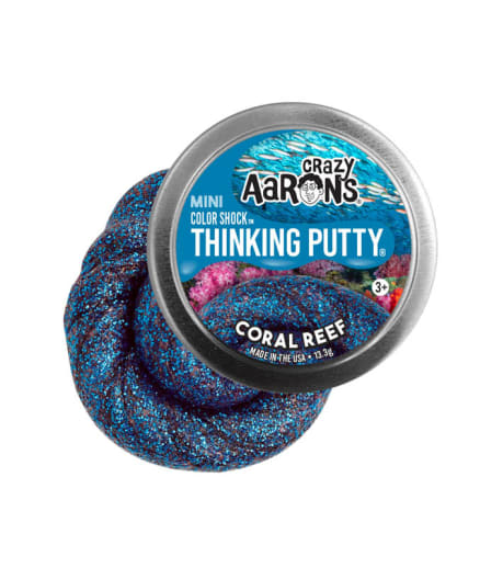 Crazy Aaron's Coral Reef Thinking Putty Small Tin