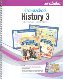 Abeka History 3 Homeschool Curriculum Lesson Plans