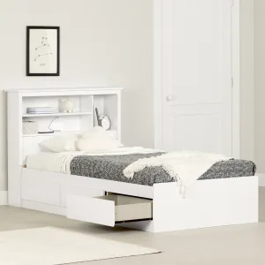 Mates Bed With Bookcase Headboard Set