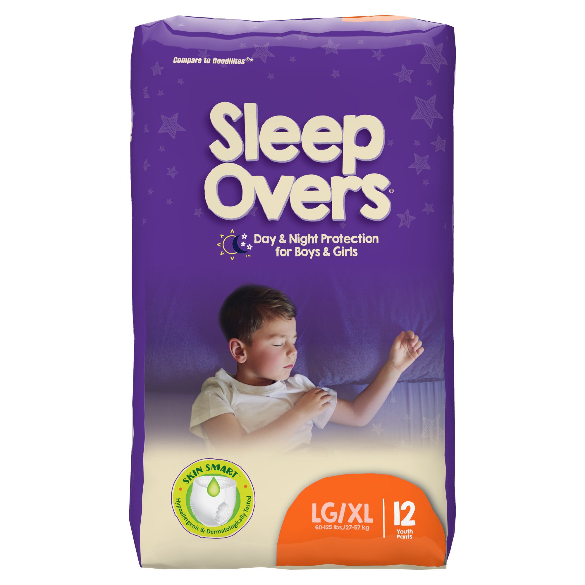 Cuties Sleep Overs Absorbent Underwear, Large / Extra Large MK 711917