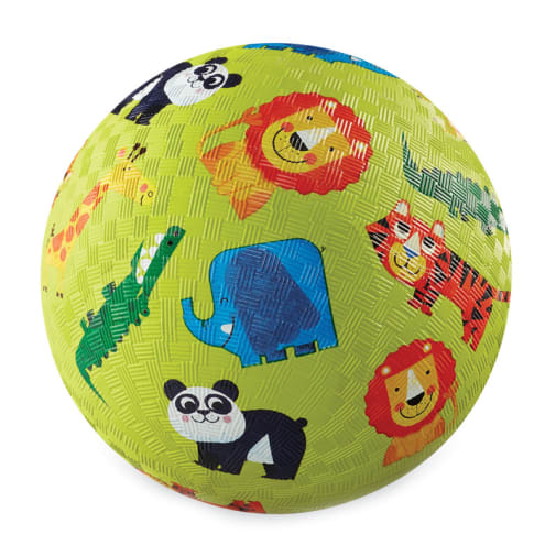 Crocodile Creek Jungle Playground Ball - 5 inch