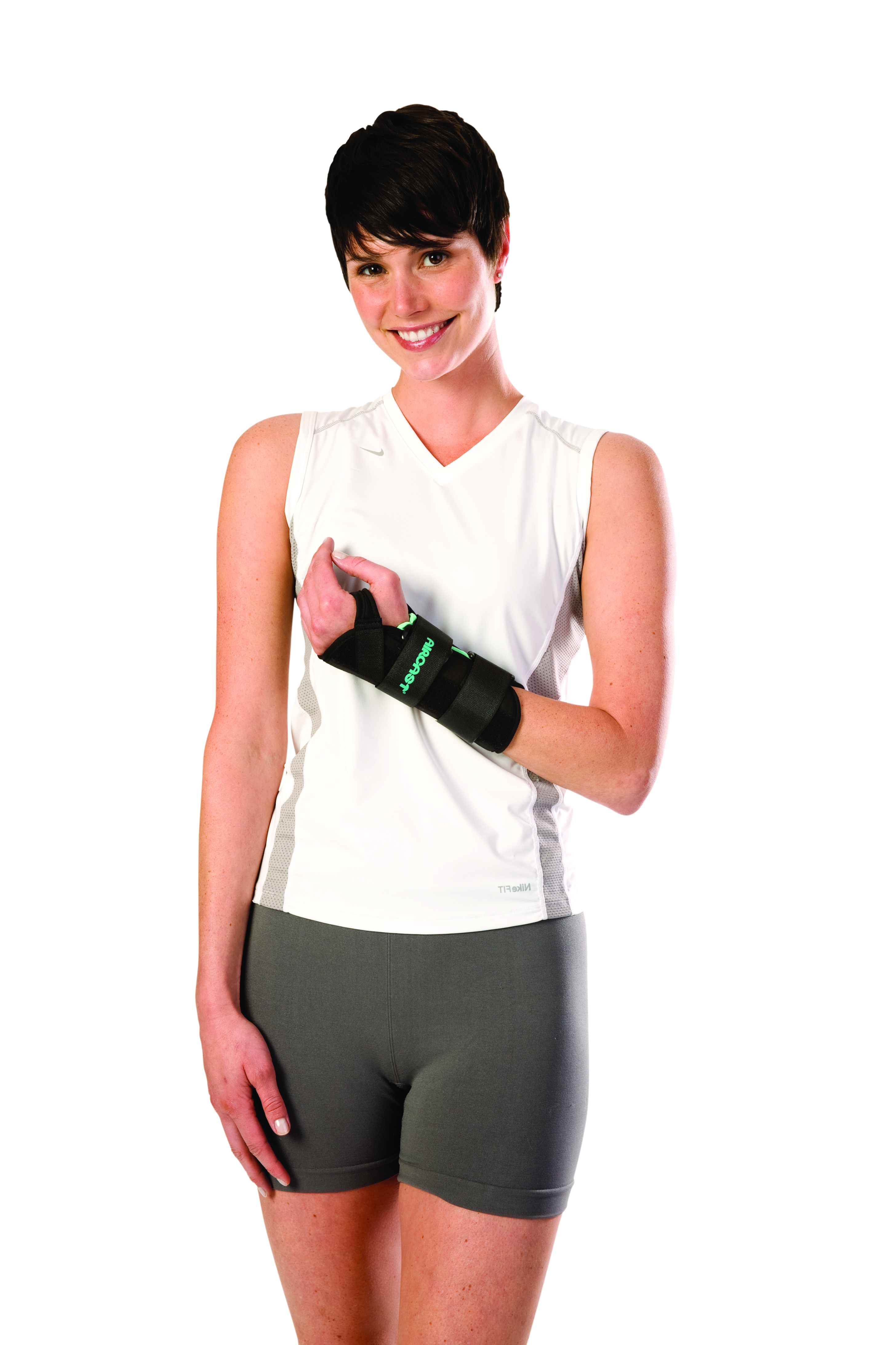 AirCast A2 Left Wrist Brace With Thumb Spica, Medium MK 569018