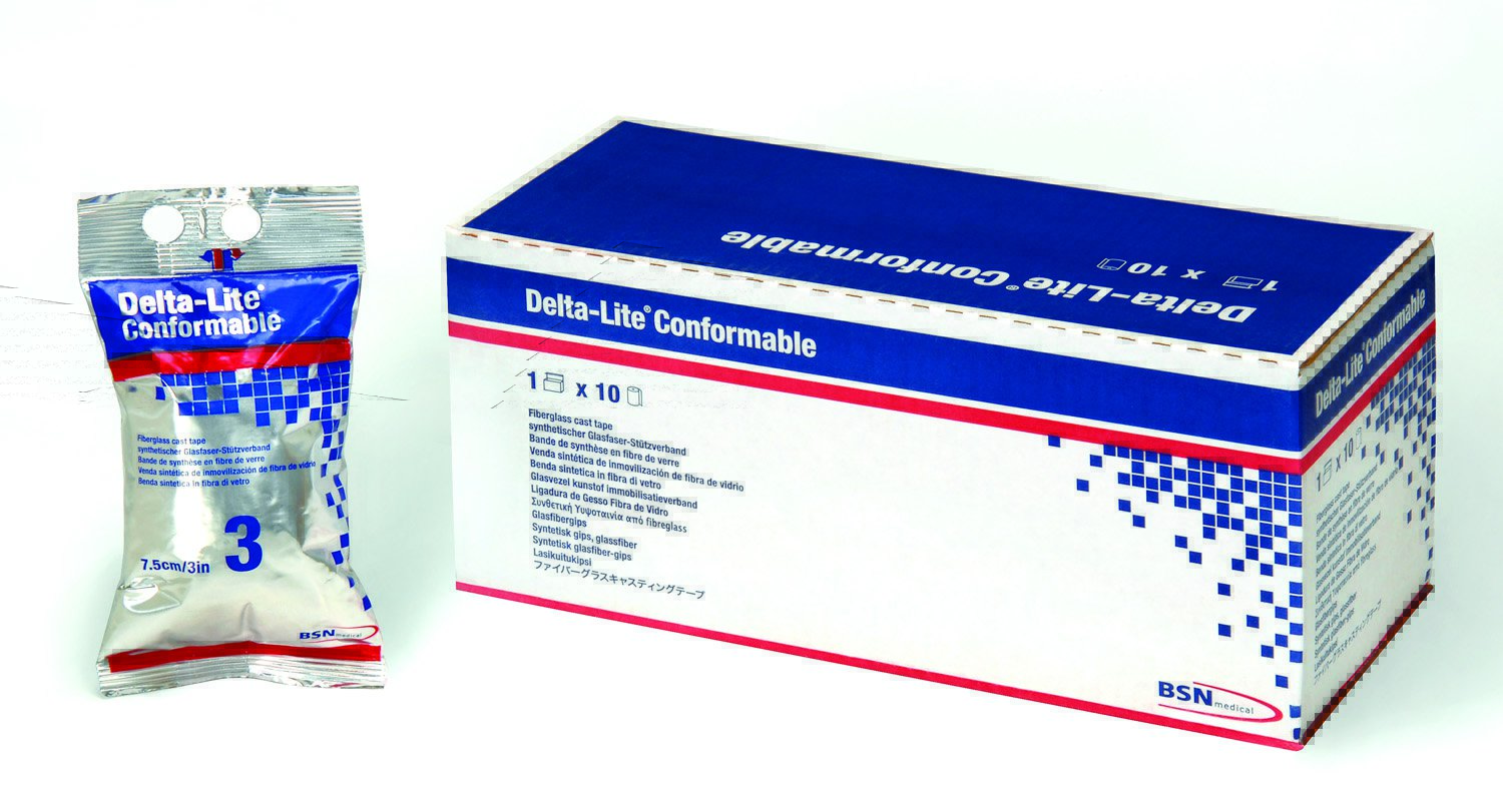 Delta-Lite Conformable Dark Blue Cast Tape, 3 Inch x 4 Yard MK 213710