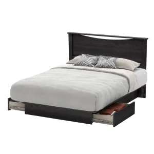 Platform Bed and Headboard Set