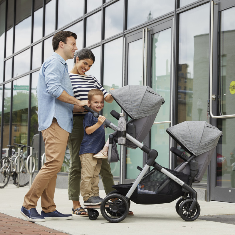 evenflo stroller with ride board