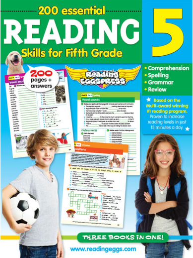 Reading Eggs Reading Workbook Grade 5