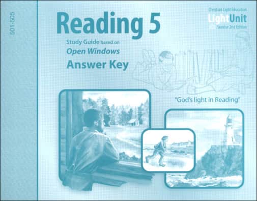 Christian Light Open Windows Answer Key (2nd Edition)