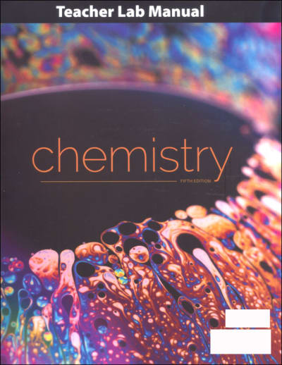 BJU Press Chemistry Lab Manual Teacher Edition 5th Edition