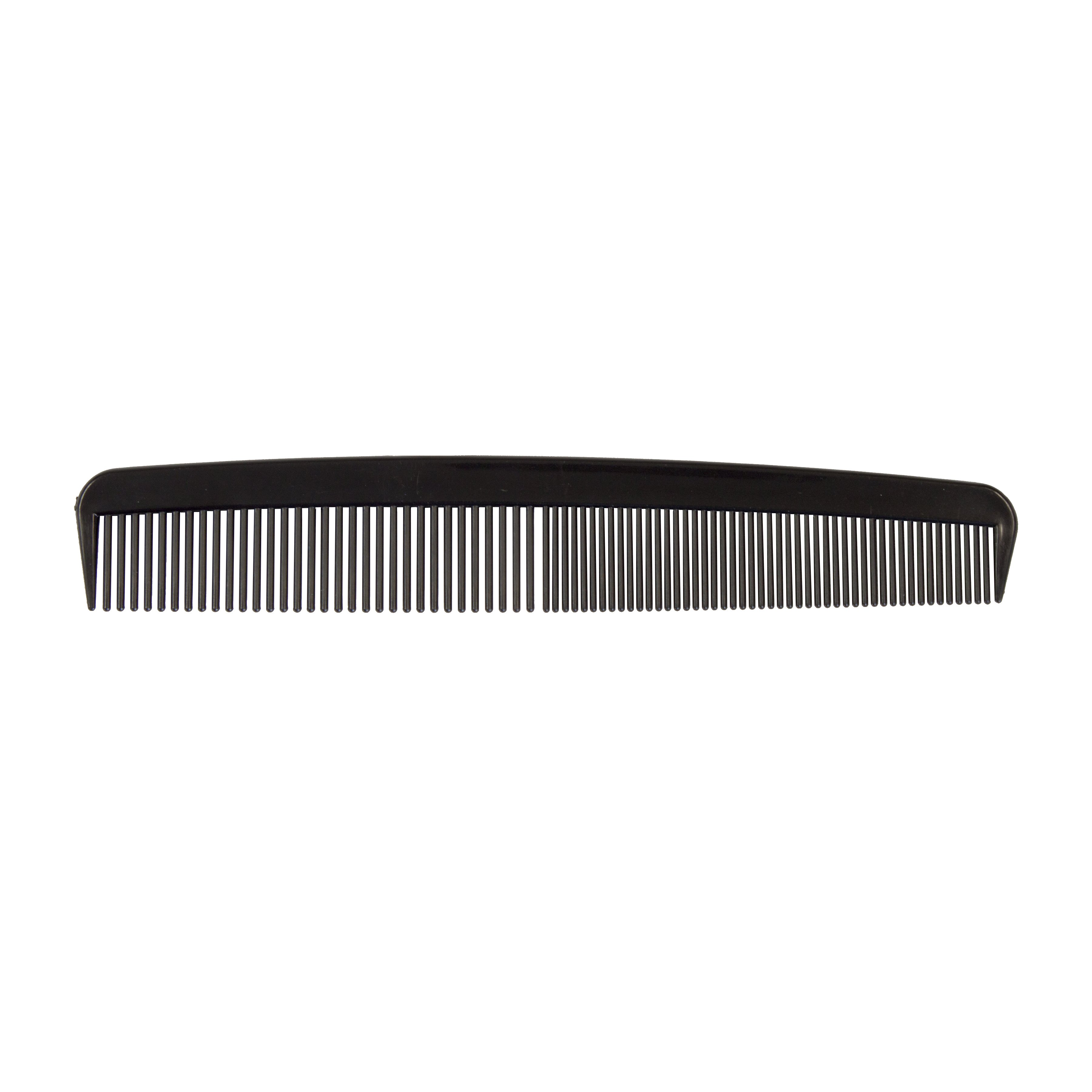 dynarex Hair Comb, Black, 7 Inch MK 826986