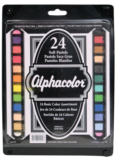 Alphacolor Soft Pastels Set of 24