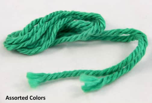 Art Yarn Bright Colors Assortment, 5 Feet, Single Strand