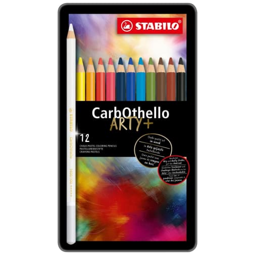 Stabilo Chalk-Pastel Coloring Pencils - Set of 12