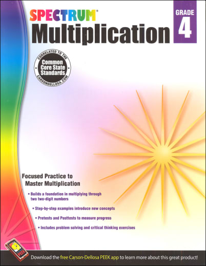 Spectrum Multiplication Grade 4