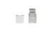 Cat6A RJ45 110 Type Keystone Jack, Gray