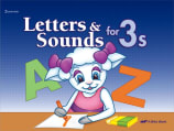 Abeka Letters and Sounds for 3s Bound Book (2nd Edition)