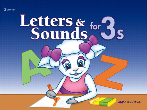 Abeka Letters and Sounds for 3s Bound Book (2nd Edition)