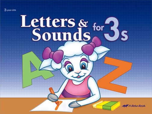 Abeka Letters and Sounds for 3s Bound Book (2nd Edition)