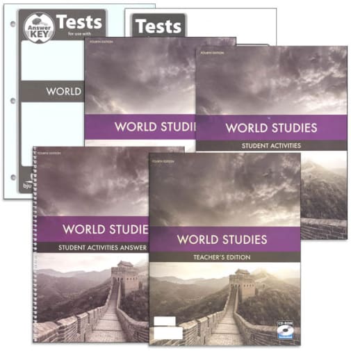 BJU Press World Studies Home School Kit 4th Edition