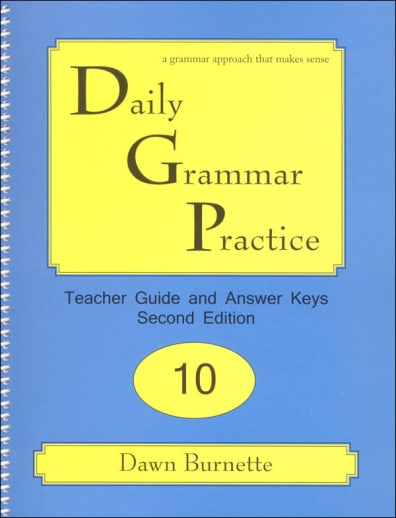 Daily Grammar Practice Teacher Guide Grade 10