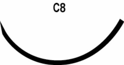 LOOK Suture with C8 Needle MK 289664