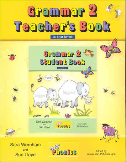 Jolly Phonics Grammar 2 Teacher's Book (Print Letters)