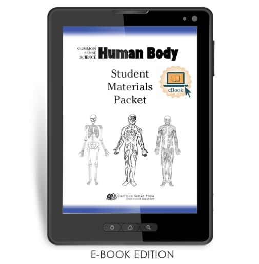 Common Sense Science: Human Body Student Materials Packet e-book