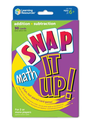 Learning Resources Snap It Up! Addition & Subtraction Game