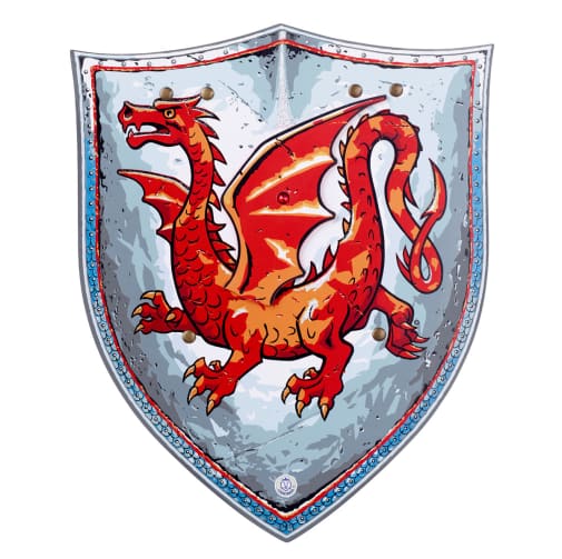 Liontouch Knight Shield - Amber Dragon