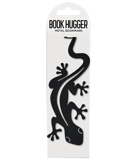 Gecko Book Hugger Metal Bookmark