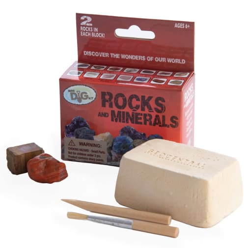 Rocks & Minerals Mini Dig Kit