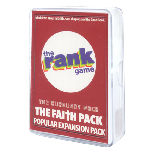 Rank Game: Faith Pack Expansion (Burgundy Pack)