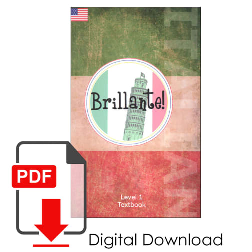 Brilliant! Italian Level 1 Textbook PDF Download