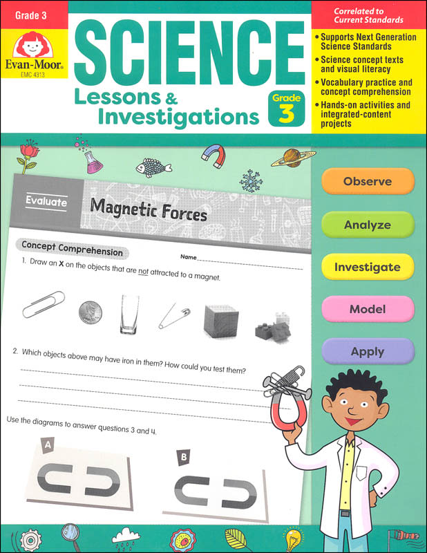 Science Lessons & Investigations, Grade 3