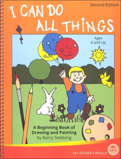 I Can Do All Things 2nd Edition Book with Paint and Marker Cards
