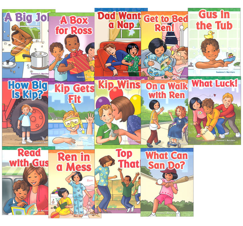 Levels 1-3 Short Vowel Package (14 books)