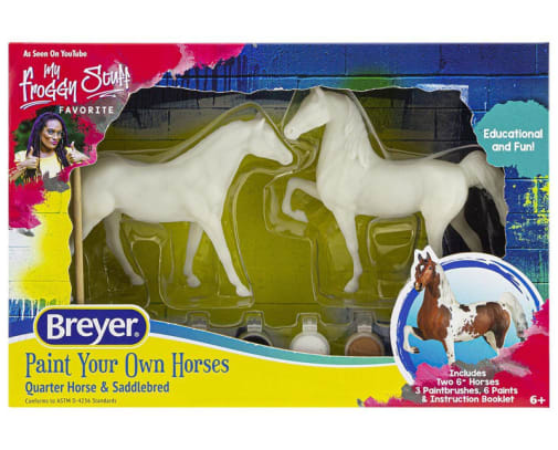 Breyer Craft Paint Your Own Horse-Quarter Horse & Saddlebred