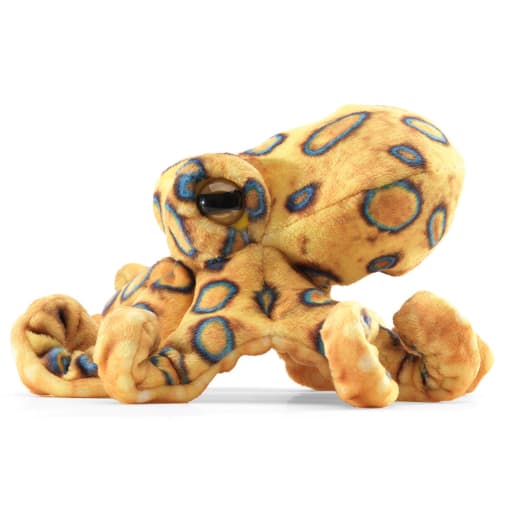 Mini Blue-Ringed Octopus Finger Puppet