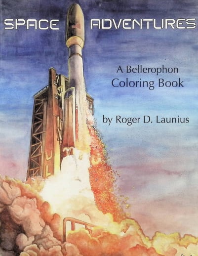 Space Adventures Coloring Book